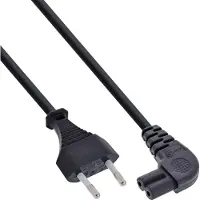 InLine Câble d'alimentation (10 m), Câble d'alimentation, Noir