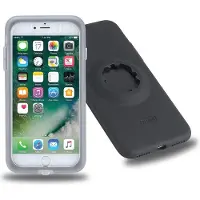 Tigra Fitclic (Apple iPhone 7 Plus, Apple iPhone 8 Plus), Coque pour téléphone portable, Noir, Gris
