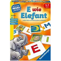 Ravensburger Apprendre en jouant Jeu de lettres E comme éléphant 24951