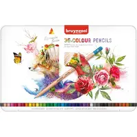 Bruynzeel Expression Crayons de couleur Boîte 36