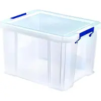 Fellowes BankersBox Aufbewahrungsbox 36L transparent 3PK