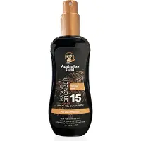 Australian Gold Spray Gel Sunscreen With Instant Bronzer spray bronzant SPF 15 237 ml