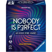 Ravensburger 26847 - Nobody is perfect Mini Edition - Jeu de cartes communicatif pour toute la famille, jeu d'éveil 26847