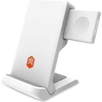 Paragon stm goods, Pied de charge sans fil Qi ChargeTree Go Pliable et portable, Blanc