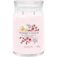 Yankee candle Pink Cherry & Vanilla bougie parfumée Signature 567 g