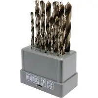 VOREL Jeu de forets à métaux 19 pcs. HSS 135Â (4,0-10 mm, Ø1-10mm)