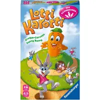 Ravensburger 20962 - Lotti Karotti, la course de lapins - Jeu à emporter pour enfants et familles à partir de 4 ans 20962