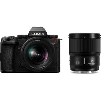 Panasonic Lumix S5II + S 20-60MM F3.5-5.6 + 50mm F1.8 MILC 24.2 MP CMOS 12000 x 8000 pixels Noir