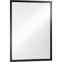 Durable 505401 Cadre d'information, autocollant Noir (L x H x P) 545 x 745 x 28 mm
