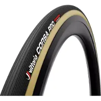 Vittoria Corsa Pro Tubular 700 X 28 Pneu rigide pour vélo de course Golden 700 x 28 Golden 700 x 28