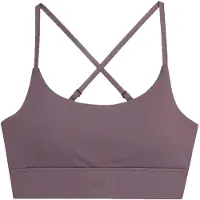 4F Soutien-gorge de sport F079 marron clair AW23USBAF079 82S (L) (L), Violet