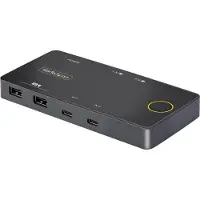 StarTech.com C2-h46-uc2-pd-kvm Switch Noir One Size / EU Plug 220V