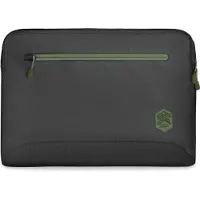 STM 114-392P-01 Case pour ordinateur portable 40.6 cm (16") Sleeve case Black, Green (16", Universel), Sac pour notebook, Vert