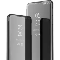 Screen Guard Professional Huawei P Smart 2020 Clear View Flip Case (Huawei P Smart (2020)), Coque pour téléphone portable, Noir