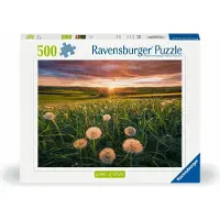 Ravensburger Puzzle de 500 pièces « Pissenlits au crépuscule ». À partir de 12 ans. Puzzle de qualité supérieure. 12000592.