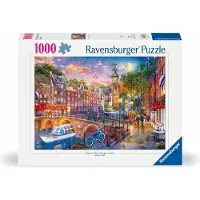 Ravensburger 12000884 Puzzle Coucher de soleil Amsterdam 1000p 1000 pièces 12000884