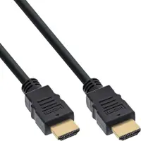 InLine 12x Bulk-Pack Câble HDMI, HDMI High Speed avec Ethernet, mâle/mâle, noir, 10m (10 m)