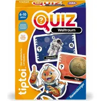 Ravensburger tiptoi 00223 Quiz Espace, jeu de quiz pour enfants à partir de 6 ans, pour 1 à 4 joueurs (Allemand, 6 - 10 Années)