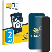 BROTECT Protection Anti-Espion (Honor 70 Pro), Téléphone portable : film de protection, Bleu