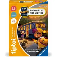Ravensburger tiptoi - L'équipe SMART enquête - Le vol de l'animal express (Allemand, 5 - 8 Années)