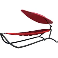 Leco Luxus-Hängematte GLORIA rot (110 kg)