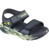SKECHERS WIP 407032L/CCBK in Black color size 29