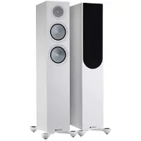 Monitor Audio 2x haut-parleurs de sol Silver 200 7G laqué blanc satiné