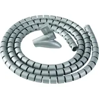 Fellowes Kabelordner CableZip 2m silber
