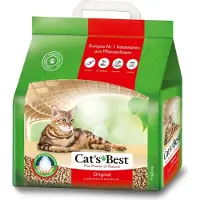JRS Cat's Best Eco Plus - 10 L - litière pour chats agglomérante 100 % biodégradable