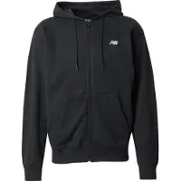 New Balance Veste de survêtement 'Essentials' noir / blanc