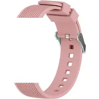 Devia Bracelet Deluxe Sport pour Samsung Watch 1/2/3 46mm (22mm) rose (22 mm, Silicone), Sangles de montre, Rose