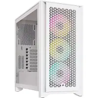 Corsair CC-9011241-WW Geh Midi 4000D RGB Airflow (Tempered Glass) White