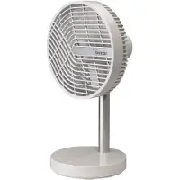 Bimar Ventilateur de table 20cm Wi-Fi Rechargeable, Ventilateur, Blanc