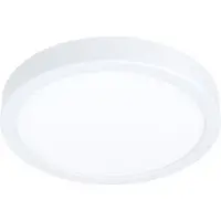 Eglo Lumière de plafond IP44 Fueva 6 rond - blanc - Ø 21,1cm