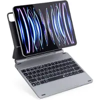 EPICO Clavier aluminium pour iPad Pro 11"/iPad Air 10,9"/iPad Air 11" M2/M3 - QWERTY