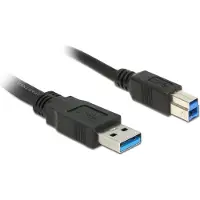 DeLOCK câble USB 3.0 A prise mâle USB 3.0 B prise mâle 1,0 m