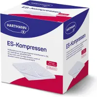 Hartmann ES Compresses stériles 12 plis 10 x 10 cm 5x20 pc(s) Compresses