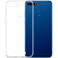 Evelatus Étui en silicone Y6 2018 (Huawei Y6 (2018)), Coque pour téléphone portable, Transparent