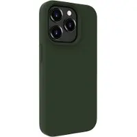 Evelatus iPhone 15 Pro Premium Etui en silicone souple au toucher (Apple iPhone 15 Pro), Coque pour téléphone portable, Vert