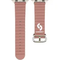 Connect Montre 42/44/45mm en cuir marin Smoky (Cuir), Sangles de montre, Violet