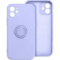 OEM Back panel cover SILICONE RING case for IPHONE 17 Air violet (Apple iPhone 17), Coque pour téléphone portable, Violet