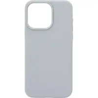 Evelatus iPhone 15 Pro Premium Magsafe Soft Touch Silicone Case Nouvelle fonction (Apple iPhone 15 Pro), Coque pour téléphone portable, Bleu, Gris