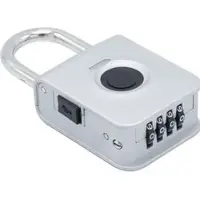 Exertis Connect Serrure à combinaison avec empreinte digitale, 4 chiffres