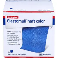 Bsn Medical Elastomull Haft Bleu 45372-00 8cm x 20m 1 pc(s) Bande(S) De Gaze