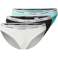 Calvin Klein 000qd5207e Panties 3 Units Multicolore S Femme