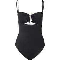 EDITED The Label Maillot de bain 'Yara' noir / argent