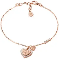 Emporio Armani Bracelet or rose / transparent