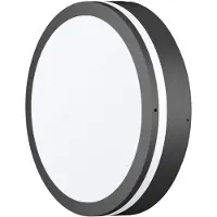 CMD LED Wandaussenleuchte 18W steuerbare Lichtfarbe IP65 Anthrazit -9084 (1530 lm, IP65)