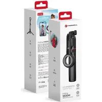 Forcell Stylus F-GRIP MagSelfie S100M selfie stick with wireless remote control black, Stylet, Noir