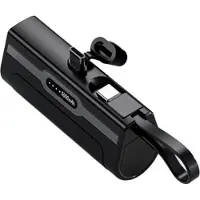 Powerneed Ep50 Banque D'alimentation Électrique 5000 Mah Noir
